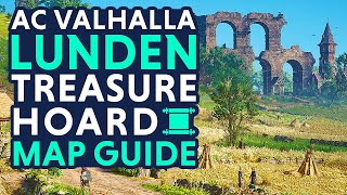 Lunden Treasure Hoard Map Guide  Assassins Creed Valhalla Treasure AC Valhalla Treasure [upl. by Ttelrahc]