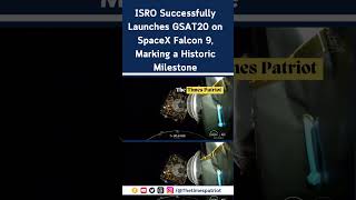 ISRO Successfully Launches GSAT20 on SpaceX Falcon 9 Marking a Historic Milestone [upl. by Langsdon]