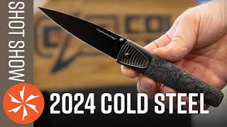 New Cold Steel Knives at SHOT Show 2024  KnifeCentercom [upl. by Lynea]