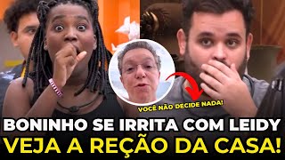 🔥Leidy Elin recebe BRONCA de Boninho e age como DESENTENDIDA no Big Brother Brasil 24 [upl. by Neelhtak]