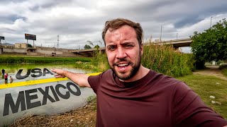 I cross the USMexico border in Laredo TX [upl. by Hunger696]