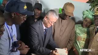 Sénégal  lancement des travaux d’aménagement routier à Dakar [upl. by Yerdua72]