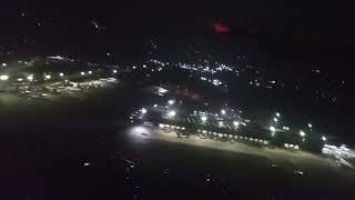 Take off from Jose Maria Cordova International Airport in Medellin MDE at night [upl. by Janna]