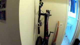 How to store your bike on a tight space [upl. by Ailev]