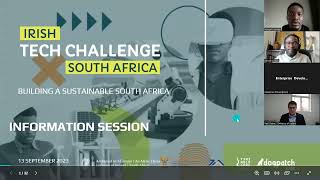 Irish Tech Challenge South Africa 2023 Information Session [upl. by Tanhya]