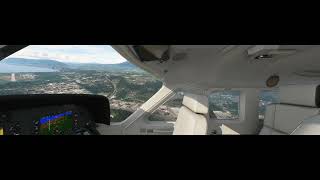 atterrissage Chambéry avec le Grand Caravan [upl. by Langelo831]