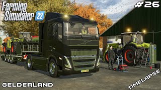 Buying a new TELEHANDLER for the FARM  Animals on Gelderland  Farming Simulator 22  Episode 26 [upl. by Lomaj]