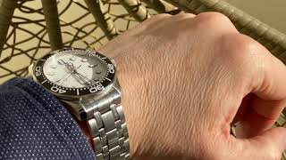 OMEGA Seamaster Diver 300M SMP white dial [upl. by Boswell]