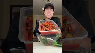 how to use up leftovers koreanfood bibimbap koreanstreetfood [upl. by Nanete]