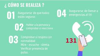 Reanimación Cardiopulmonar en Adultos para 1°  4° Básico  6  9 años [upl. by Curzon]