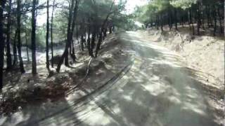 mtb crete downhill with raki and snow3 [upl. by Gilligan434]