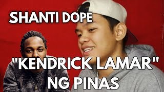 ShantiDope quotKendrick Lamar ng Pinasquot Reaction Video [upl. by Nazario]