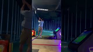 He didn’t miss this time 😊fyp golf topgolf austin usa [upl. by Artinak275]