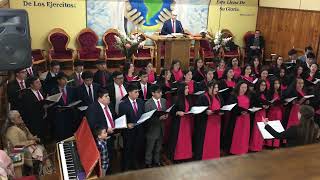 A dios sea la gloria  Coro Juvenil Castro [upl. by Nywra]