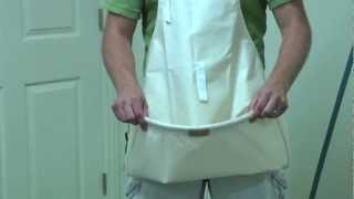 How to Use the Canvas Woodcarving Apron [upl. by Trebmal]