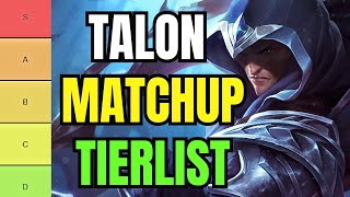 TALON MID S14 Matchup Tierlist Guide [upl. by Kcirdnekel]