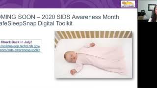 2020 SIDS Awareness Month Activities Webinar [upl. by Raffo126]