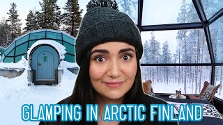 I Stayed In A Glass Igloo In The Arctic Circle [upl. by Noffets]