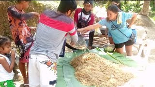 Feeding Program  Nagpakain kami ng sangdamamak na pansit SA mga katutubo [upl. by Abbub]