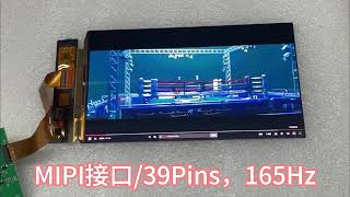 7quotAMOLED 10801920 mipi interface 165Hz High brihgtnees lcd display screen [upl. by Araiek34]