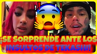 😨YAILIN LA MAS VIRAL QUEDA SORPRENDIDA ANTE LOS INSULTOS DE TEKASHI [upl. by Alex165]