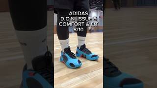 ADIDAS DON ISSUE 5 COMFORT amp FIT 810 adidasbasketball widefeet donovanmitchell dxbhoop [upl. by Erdna]