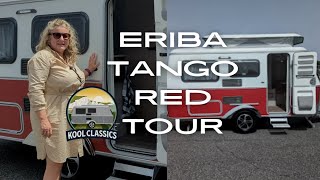 2024 Eriba Touring Caravan Tango Red 430 from Kool Classics [upl. by Oiramat]