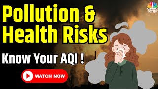 AQI Explainer Pollution Health Risks amp How to Stay SafeTrack AQI Using Mobile delhiairpollution [upl. by Airaet954]