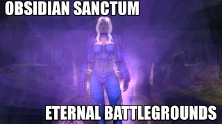 Guild Wars 2 Obsidian Sanctum Eternal Battlegrounds Jumping Puzzle [upl. by Sirrom]