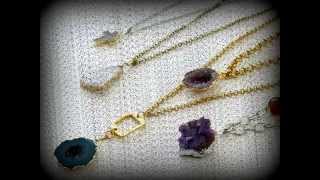 How to make a druzy necklace [upl. by Guinevere336]