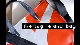 Freitag leland bag 나의 애장템 가방 프라이탁 리랜드 [upl. by Adnic684]