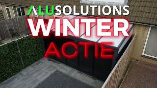 Winteractie Luxe Veranda’s amp Glazen Schuifwanden  Alusolutions [upl. by Hindu]