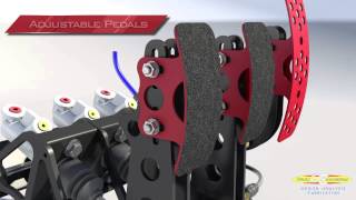 Racing Pedal Box by Perusic Engineering [upl. by Hamil]