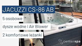 Jacuzzi ogrodowe CenterSpa model CS86 z funkcją Air Blower Czorsztyn 2022 [upl. by Yddeg]