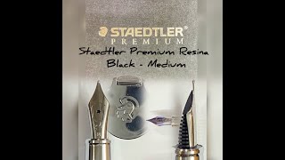 Staedtler Premium Resina  Black  Medium nib [upl. by Cate]