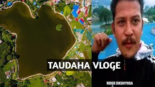 Taudaha Lake Kathmandu  Vlog  Motovlog  Nepal RIDER DIKSHYNSAtaudaha [upl. by Fabrianna]