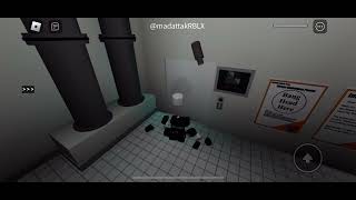 Innovation inc spaceship vs innovation inc labs security door shooting Roblox [upl. by Nirraj35]