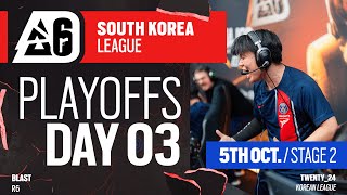 BLAST R6  KOREA League  Playoffs Day 03 [upl. by Sayers208]