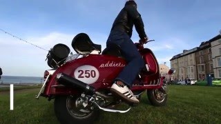 SLUK  Addiction Lambretta Targa Twin 250 sings [upl. by Einnep]