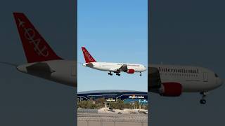 OmniExpress 2179 Heavy Boeing 767200ER arrives at Las Vegas LAS  N234AX  planespotting [upl. by Hoskinson658]