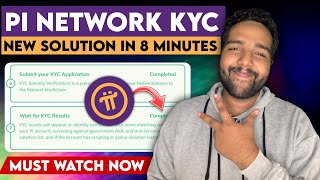 Pi Network KYC NEW SOLUTION in 8 Minutes  Pi Network Latest News Today  Pi Network KYC New Update [upl. by Rosel]