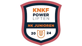 NK Junioren Powerliften 2024 Platform Links  Heren 740 amp 830 kg [upl. by Kannry487]