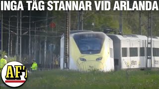 Här har Arlanda Express spårat ur [upl. by Macguiness]