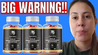 ALPHA BITES  🔴BIG WARNING🔴  AlphaBites Reviews  Alpha Bites Gummies  Alpha Bites Supplement [upl. by Fiedling787]