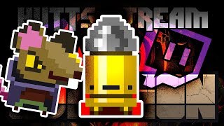 RAT BOSS ATTEMPT 2 Gungeons and Draguns UPDATE  Hutts Streams Enter the Gungeon [upl. by Keiryt925]