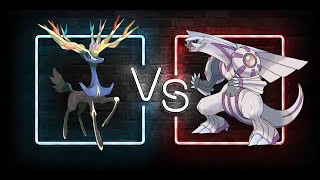 Xerneas Vs Palkia  Series 10 VGC 2021 Pokémon Sword And Shield [upl. by Zilla]