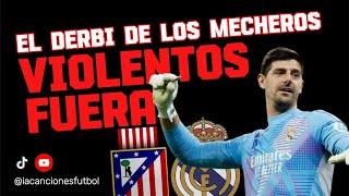 Atlético de Madrid Real Madrid Mecheros Courtois Frente Atlético atleticomadrid realmadrid madrid [upl. by Bertelli]