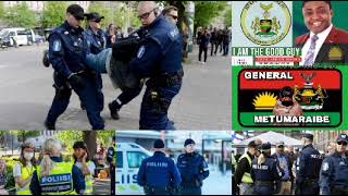 PM MSE WAS ARRESTED BY FINLAND POLICE OFFICERS TO STOP BIAFRA RESTORATION ON DECEMBER 2ND [upl. by Sidras]