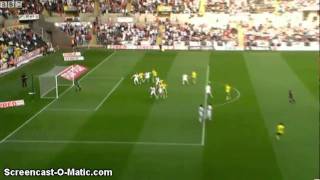 Highlights  Swansea Vs Norwich 9411 [upl. by Eidna]