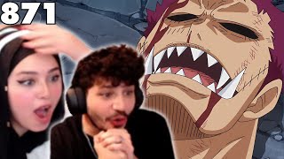 نهاية قتال لوفي و كاتاكوري  ردة فعلنا على ون بيس 871  One Piece Reaction [upl. by Sirenay149]